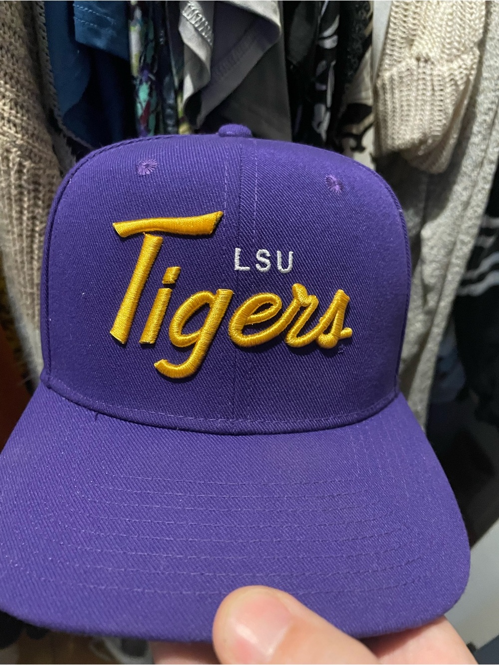 Nike LSU Tigers Purple SnapBack